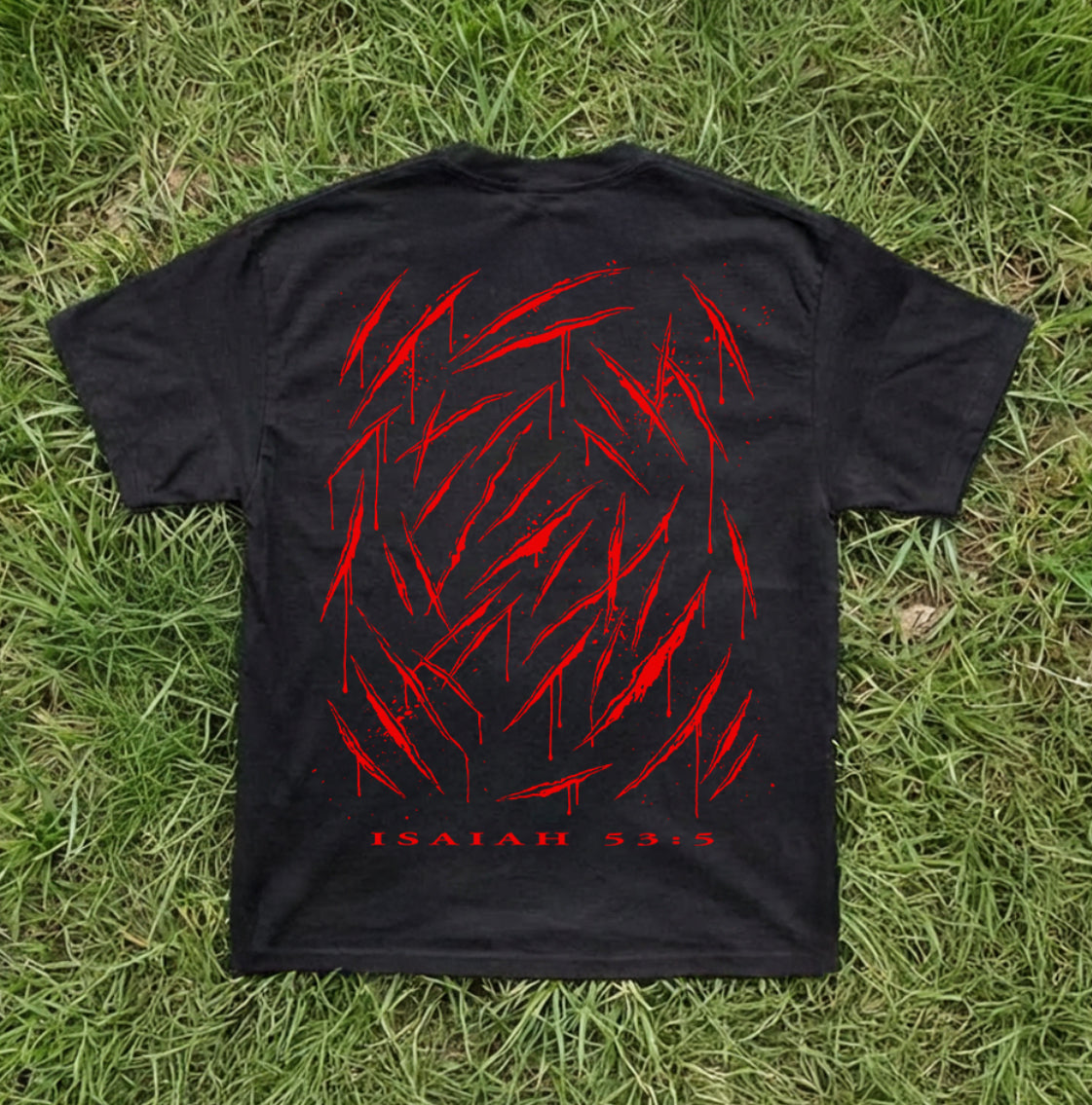 DROP 006 - "BY HIS STRIPES" T-Shirt